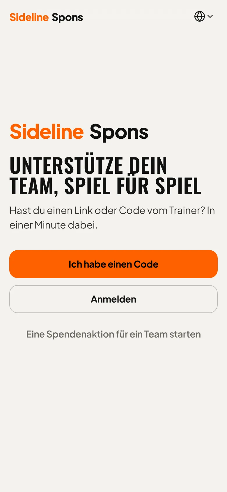 App laden
