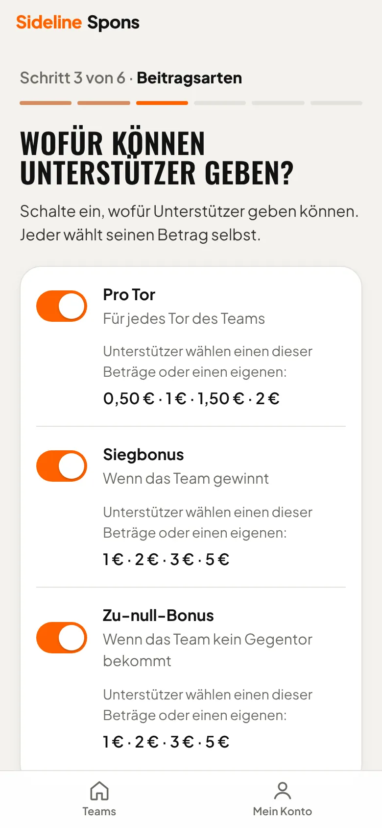 Was können Unterstützer fördern?