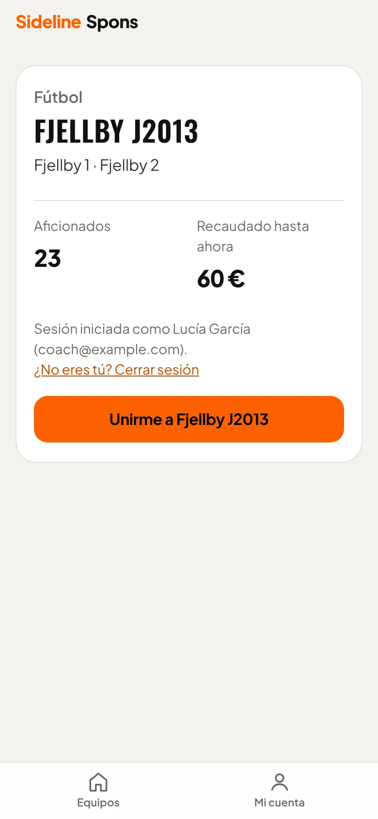 Únete