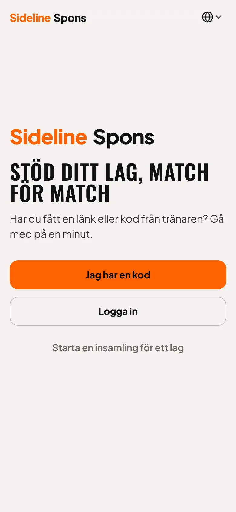 Hämta appen