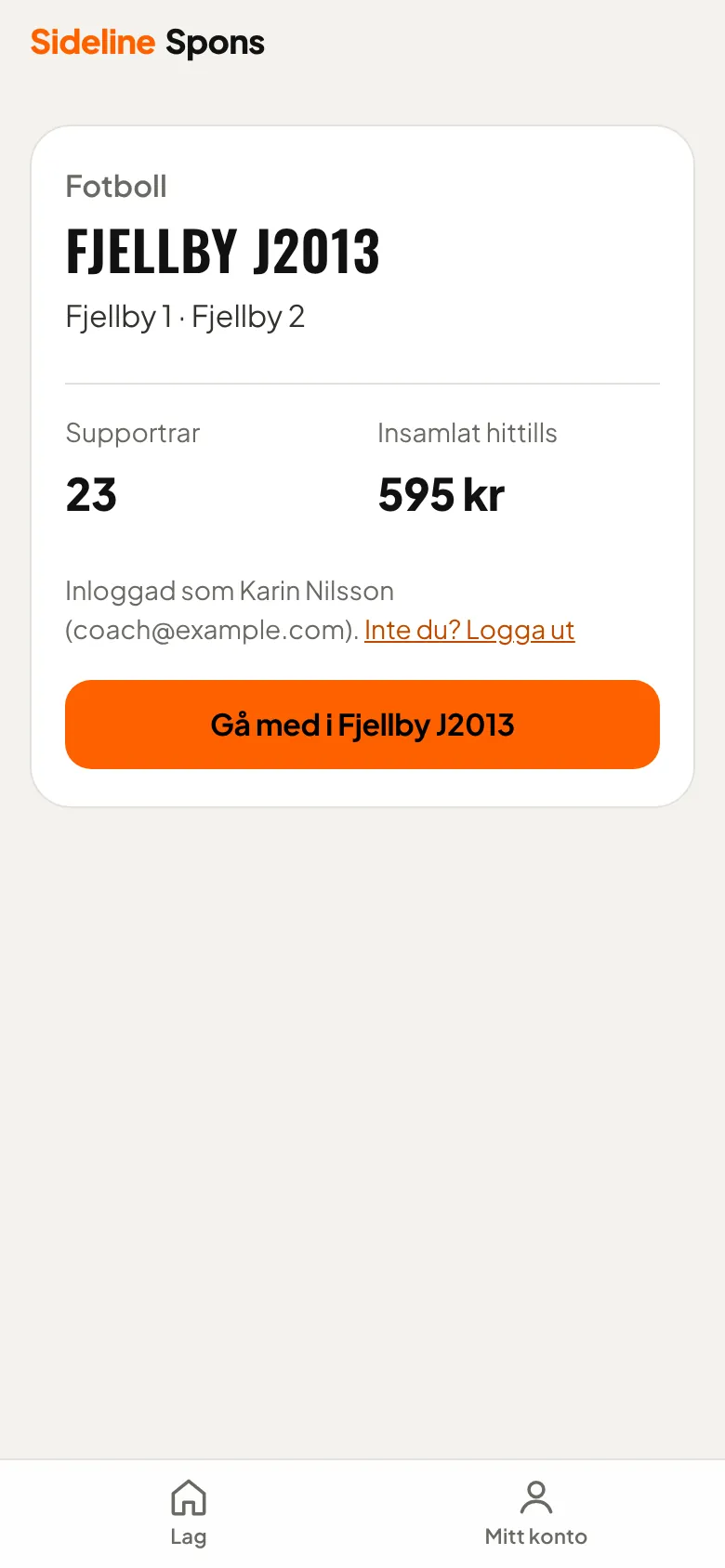 Gå med